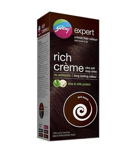 Godrej Expert Dark Brown Hair Color Shampoo