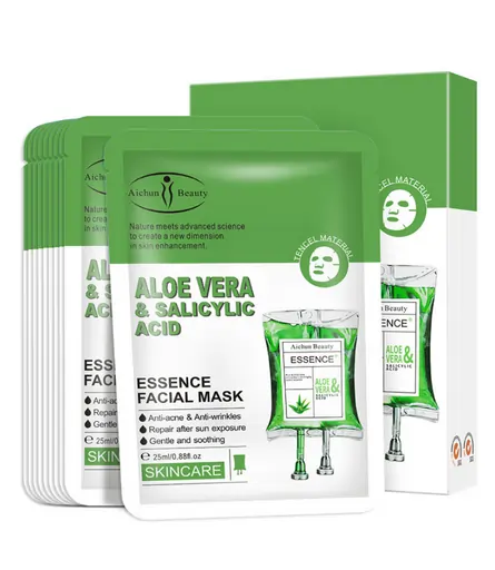 Aichun Beauty Aloe Vera Salicylic Acid Essence Facial Mask