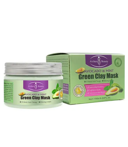 Aichun Beauty Avocado And Mint Green Clay Mask Price In Pakistan