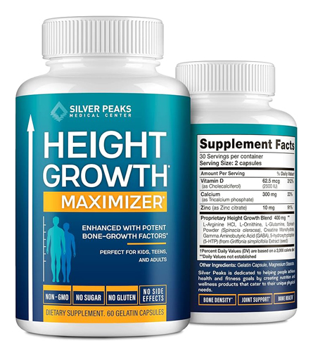 Natural Height Pills to Grow Taller