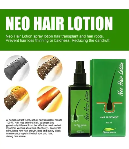 Neo Hair Lotion Pack of 02 With Gift Offer