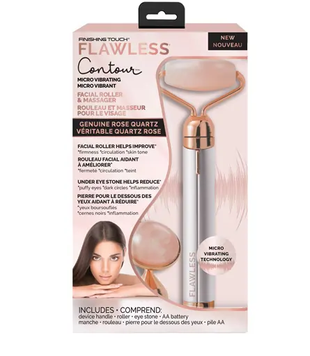  Flawless Contour Vibrating Facial Roller And Massager